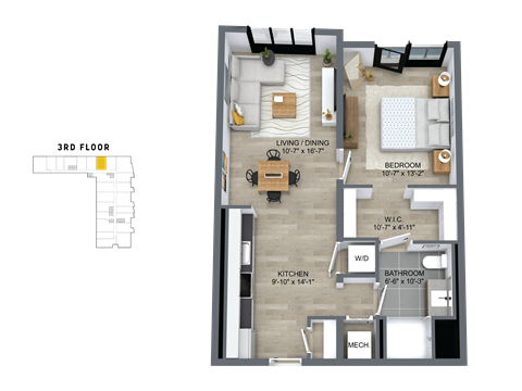 1744 N Western Ave Studio-3 Beds Apartment for Rent - Photo Gallery 26